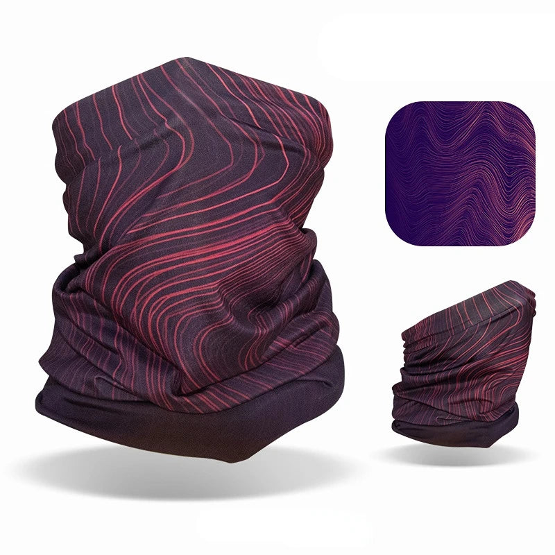 Bandana com proteção UV para trilhas e ciclismo