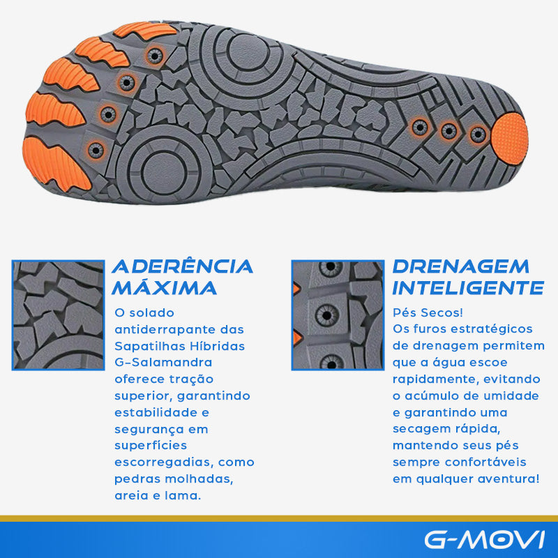 Sapatilha de neoprene para esportes aquáticos