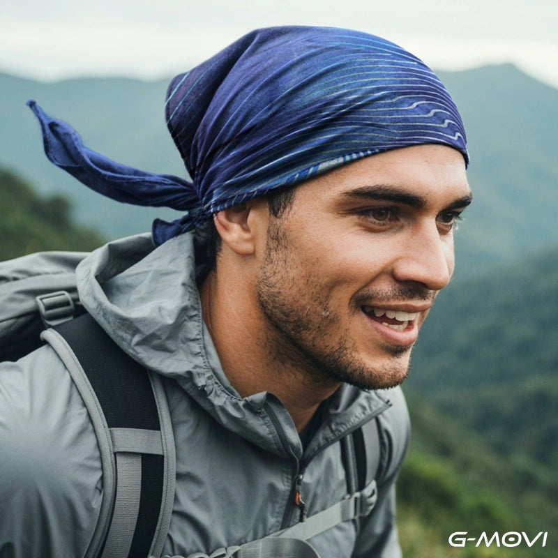 Bandana com proteção UV para trilhas e ciclismo