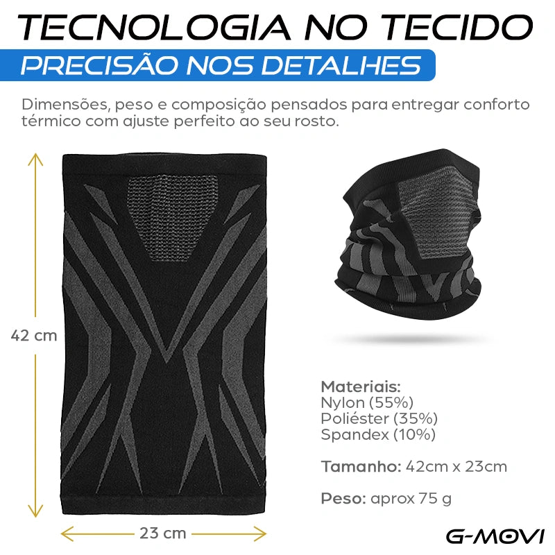 Bandana térmica respirável Trilhas e ciclismo