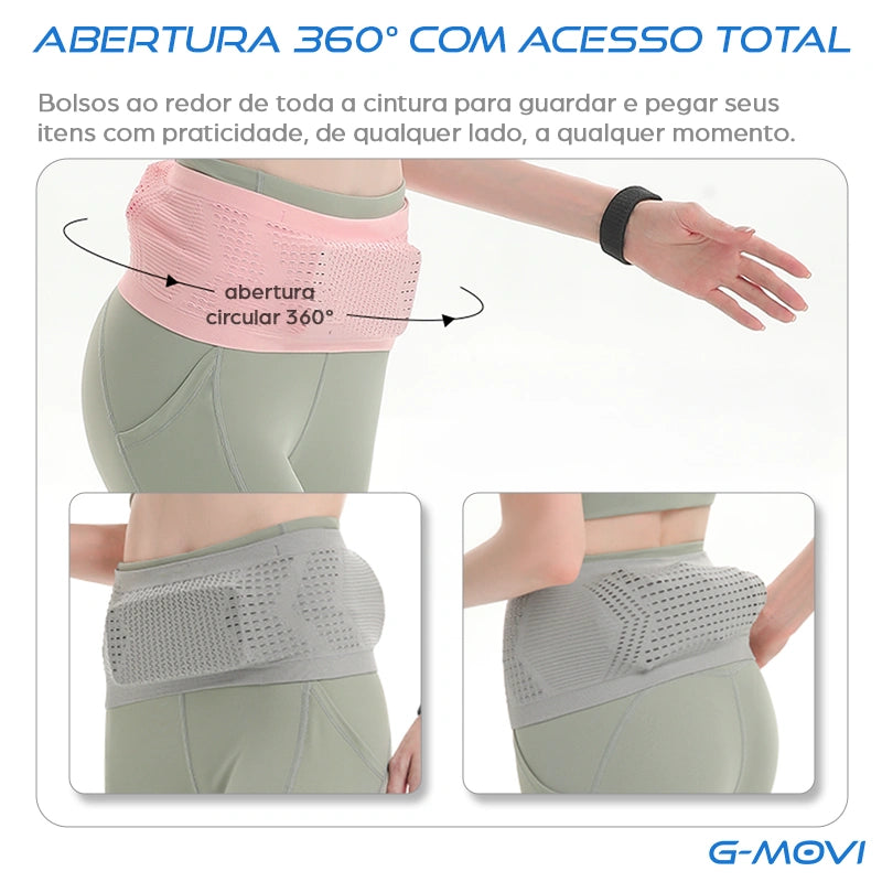 Flip Belt dobrável e compacto para atividades outdoor