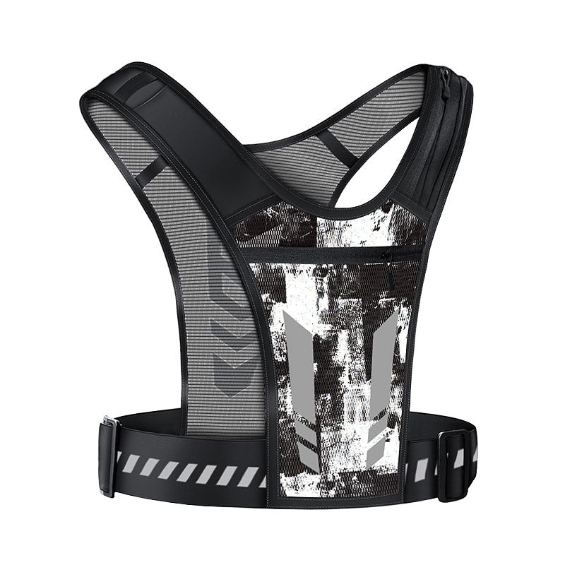 colete de corrida com bolsos; colete esportivo leve unissex; colete refletivo para trilha