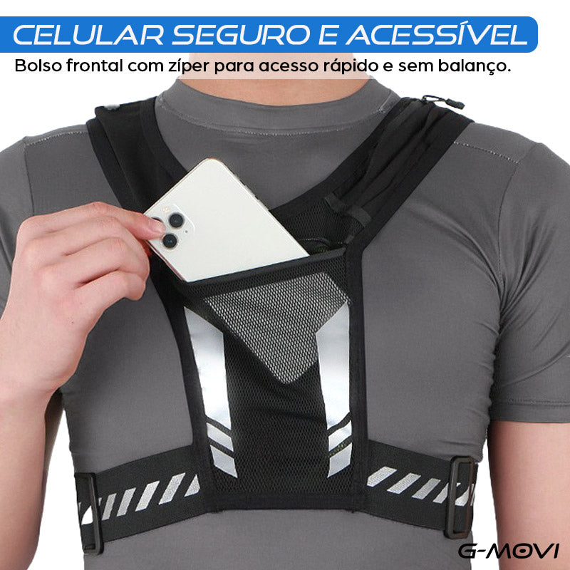 colete de corrida com bolsos; colete esportivo leve unissex; colete refletivo para trilha