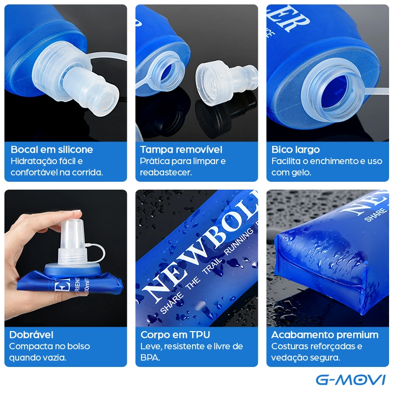 SoftFlask azul newboler