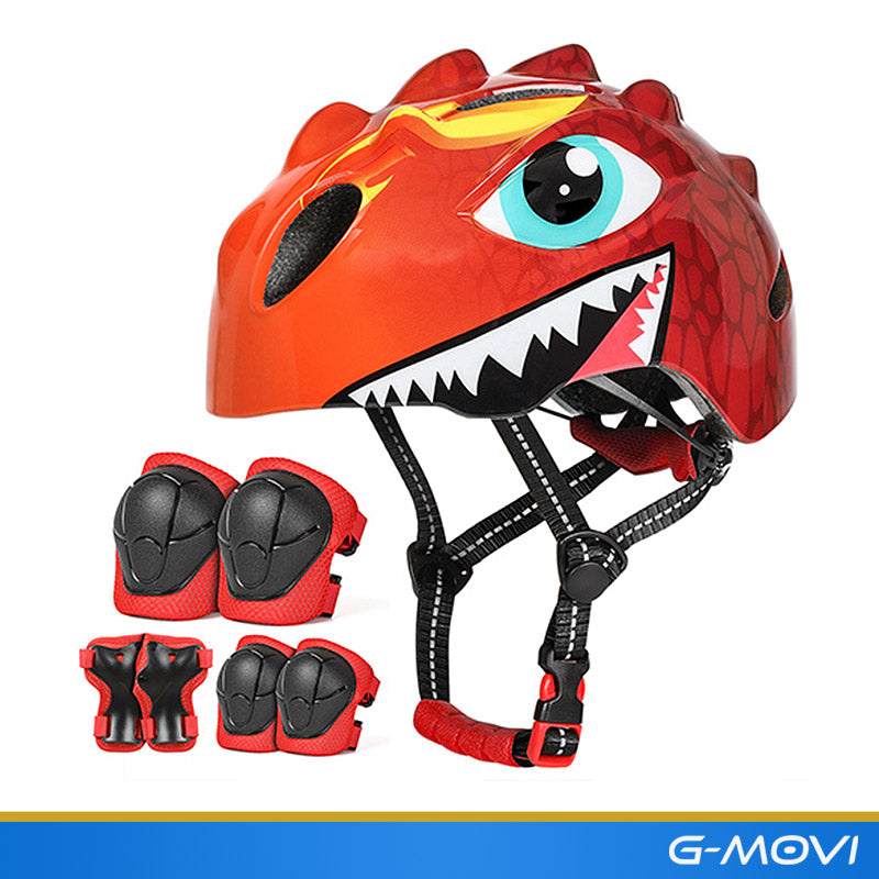 Kit segurança 7-em-1 para crianças de 3 a 8 anos