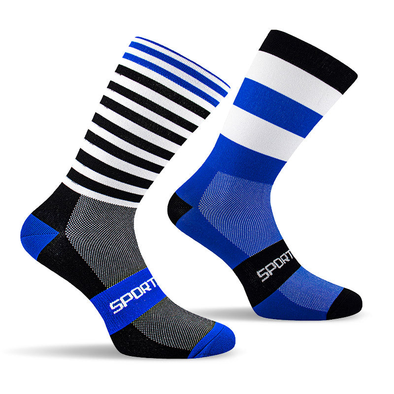 meia de compressão feminina cano médio com design moderno e cores vibrantes